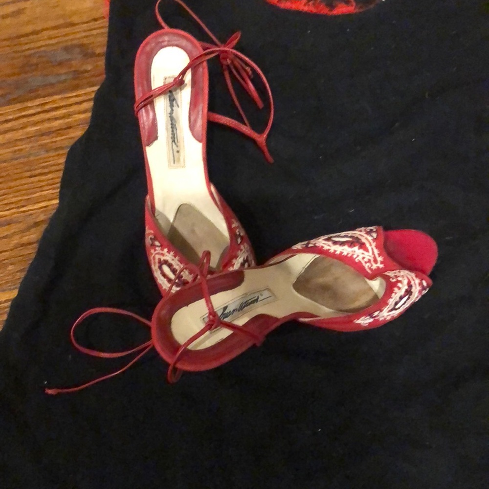 BRIAN ATWOOD Beautiful Bandana Wedges. - Picture 2 of 7